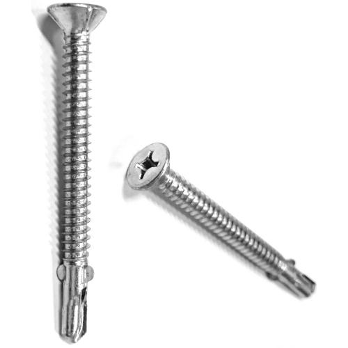 Zelfborende vleugelteks gegalvaniseerd platkop PH3 6.3x60mm product photo