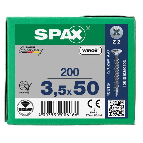 Spaanplaatschroef gegalvaniseerd platkop PZ2 3.5x50mm product photo https://media.isero.nl/Isero-IseroNL-Site/images/L/347527_6.jpg L