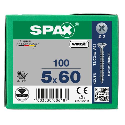 Spaanplaatschroef gegalvaniseerd platkop PZ2 5.0x60mm product photo https://media.isero.nl/Isero-IseroNL-Site/images/L/347564_6.jpg L