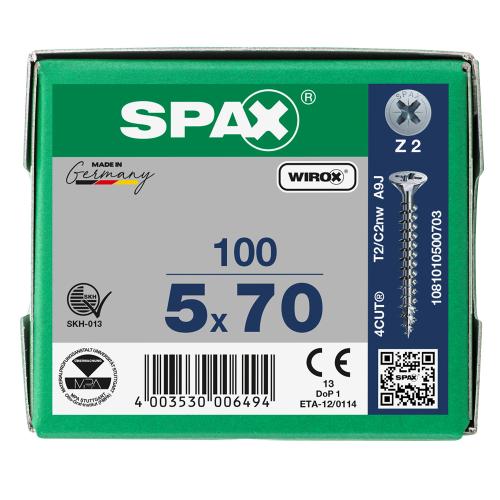 Spaanplaatschroef gegalvaniseerd platkop PZ2 5.0x70mm product photo https://media.isero.nl/Isero-IseroNL-Site/images/L/347566_6.jpg L