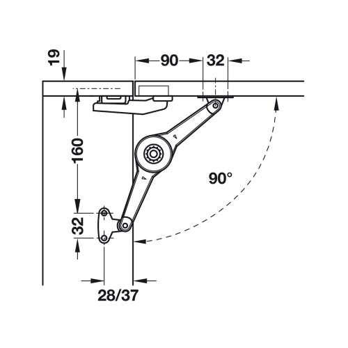 Klepbeslag zwart voor euroschroef product photo https://media.isero.nl/Isero-IseroNL-Site/images/L/353566_1.jpg L