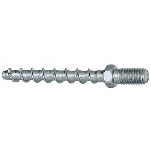Betonschroef gegalvaniseerd kop met draad M8 SW10 6x55mm product photo