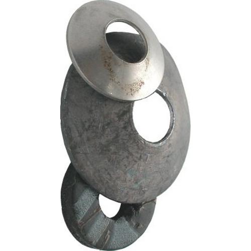 Sluitschelp RVS lood bituum 7mm product photo