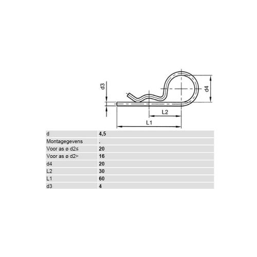 Borgclip (haarspeld) 4mm product photo https://media.isero.nl/Isero-IseroNL-Site/images/L/359302_1.jpg L