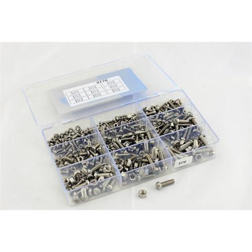 Assortiment metaalschroeven RVS cilinderkop product photo