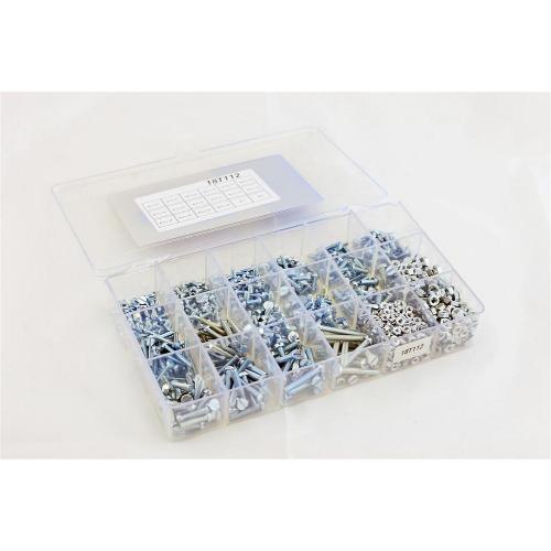 Assortiment metaalschroeven+moer nett product photo