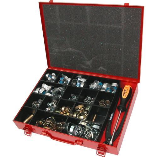 Assortimentskist slang+(2 oor) klemmen product photo