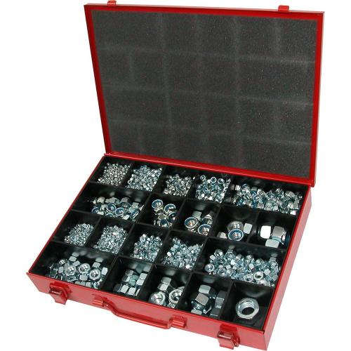 Assortimentskist moer/borgmoer gegalvaniseerd product photo