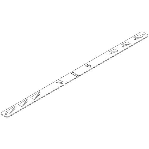 Isolatiebevestiging Iso-Jane kunststof blauw 25x2mm 25x2x500mm product photo https://media.isero.nl/Isero-IseroNL-Site/images/L/363211_5.jpg L