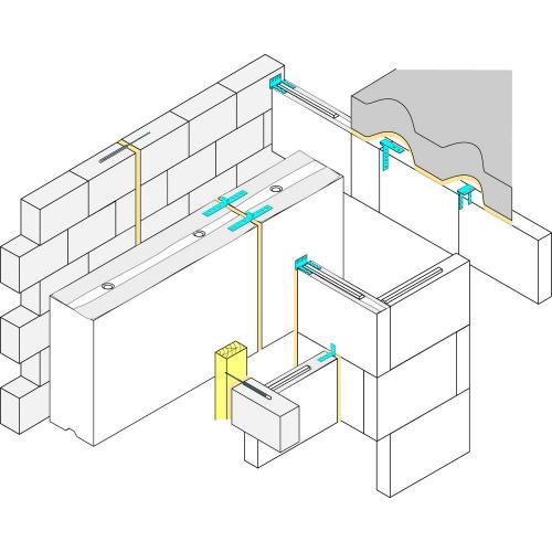 Wandanker dilaterend sendzimir verzinkt 60x1.25mm 40x88mm product photo https://media.isero.nl/Isero-IseroNL-Site/images/L/363337_1.jpg L