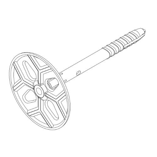 Isolatieplug zwart nylon 8.0x100mm voor isolatie 40-60mm UNI-Flex product photo https://media.isero.nl/Isero-IseroNL-Site/images/L/363504_5.jpg L