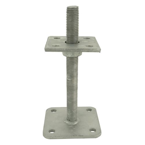 Pergolasteun vert. verstelb. th. verz. 80x80x8mm 100x100mm product photo