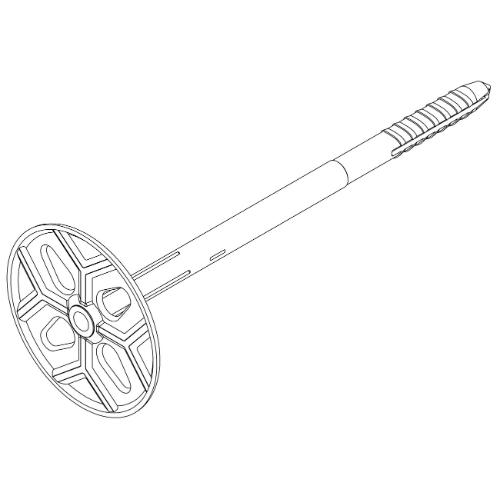 Flex-5 plug nylon groen 8.0x160mm product photo https://media.isero.nl/Isero-IseroNL-Site/images/L/363932_5.jpg L