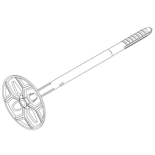 Isolatieplug groen nylon 8.0x180mm voor isolatie 120-140mm Flex-5 product photo https://media.isero.nl/Isero-IseroNL-Site/images/L/363933_5.jpg L