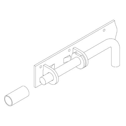 Plaatgrendel zwaar met buis thermisch verzinkt 210x50mm 74431 product photo https://media.isero.nl/Isero-IseroNL-Site/images/L/364036_5.jpg L