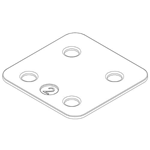 Drukplaat zonder sleuf oranje kunststof 70x70mm 2mm 34702 product photo https://media.isero.nl/Isero-IseroNL-Site/images/L/364115_5.jpg L