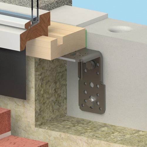 Hoekanker XL zink-magnesium 100x225mm 72x5mm product photo