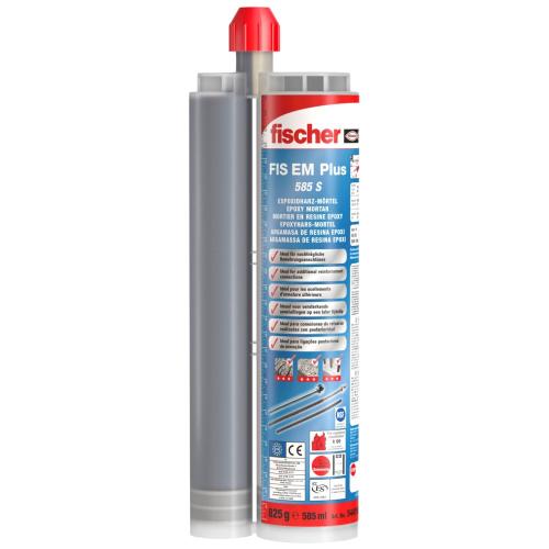 Injectiemortel epoxy voor gescheurd beton 585ml FIS EM Plus product photo