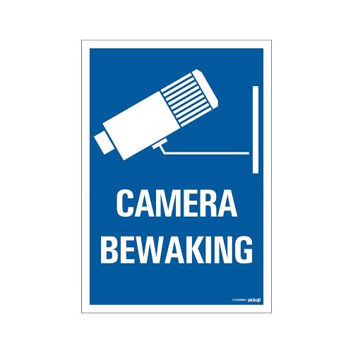 Bord Camera Bewaking Combinatie 230x330mm product photo