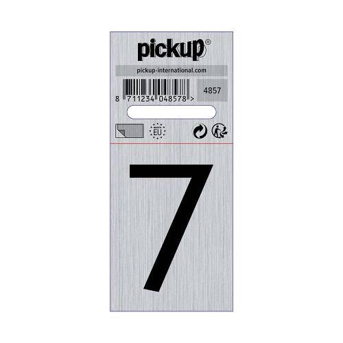 Bord Alulook Cijfer 7 44x60 mm zelfklevend product photo