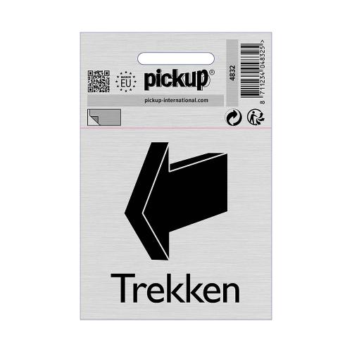 Bord Alulook Trekken 80x80 mm zelfklevend product photo