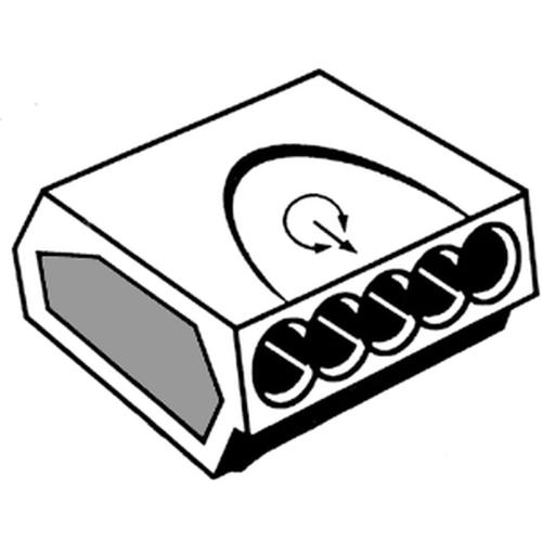 Insteeklasklem transp. 5-polig 0.75-2.5mm LK2.5-5V-TR product photo