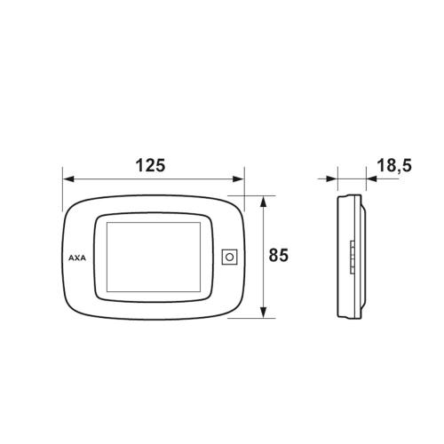 Deurcamera LCD 3.2inch met spion en belfunctie dd 38-110mm DDS 2 IR incl. batterij excl. TF kaart product photo https://media.isero.nl/Isero-IseroNL-Site/images/L/404000673_1.jpg L