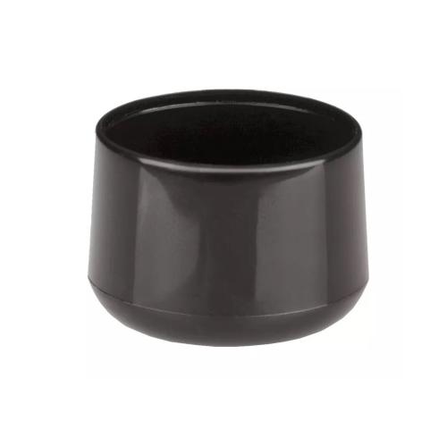 Omsteekdop PVC voor ronde buis zwart 28mm product photo
