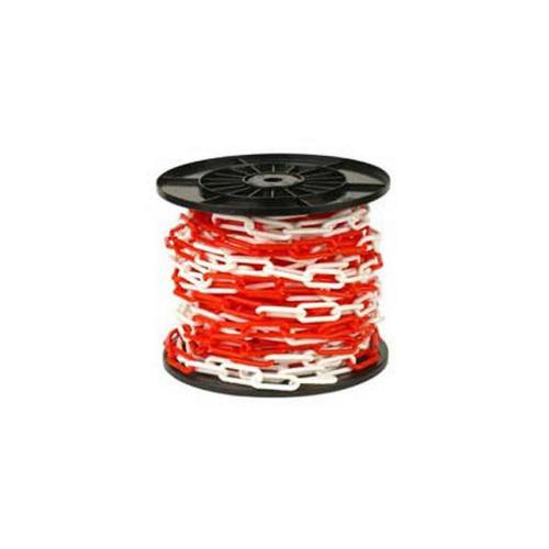 Afzetketting plastic rood/wit 6mm product photo