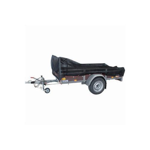 Aanhangernet zwart met koord fijn 1.50x2.00m product photo