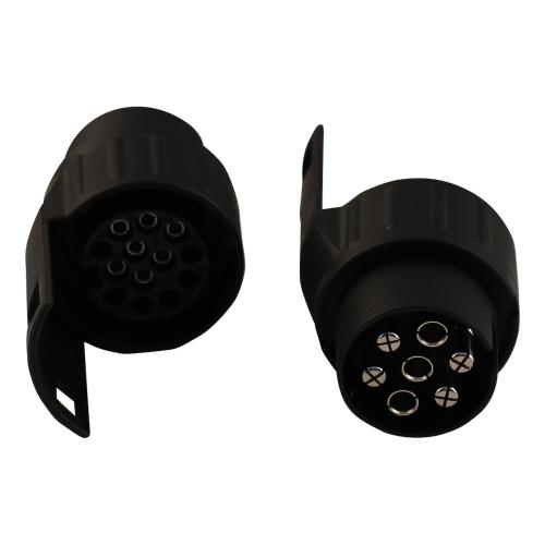 Verloopstekker / adapter aanhangwagen 7-polig naar 13-polig product photo