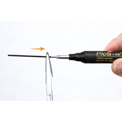 Pica Ink 150/46 markeerstift voor diepe gaten zwart PI15046 product photo https://media.isero.nl/Isero-IseroNL-Site/images/L/4771861201_6.jpg L