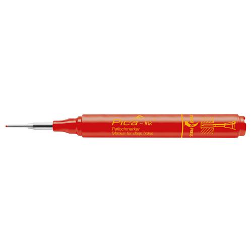 Pica Ink 150/40 markeerstift voor diepe gaten rood PI15040 product photo https://media.isero.nl/Isero-IseroNL-Site/images/L/4771861202_1.jpg L