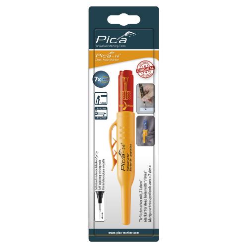 Pica Ink 150/40 markeerstift voor diepe gaten rood PI15040 product photo https://media.isero.nl/Isero-IseroNL-Site/images/L/4771861202_2.jpg L
