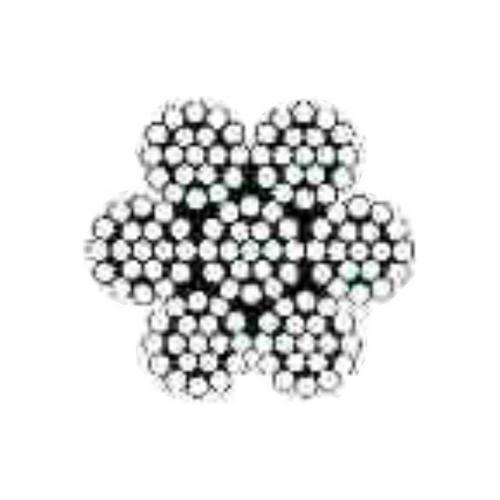 Staaldraad RVS 4mm op rol 50m product photo