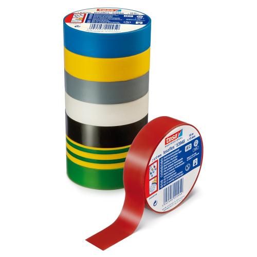 Isolatietape geel 19mm x 25m product photo