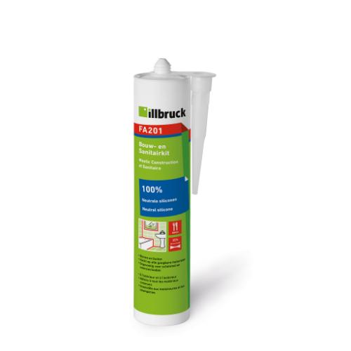 Illbruck siliconenkit grijswit 310ml FA201 product photo