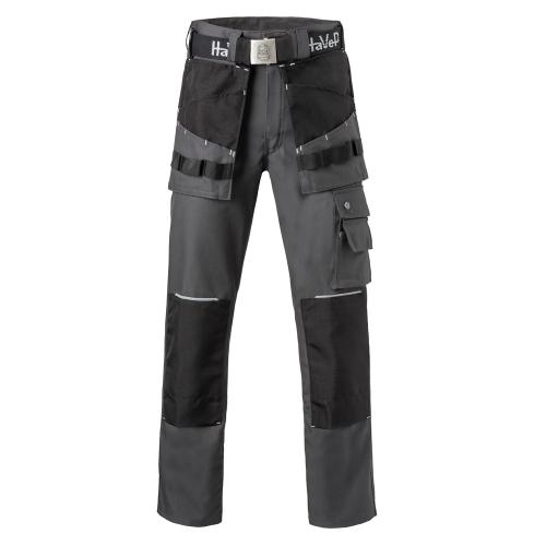 Werkbroek Worker Pro 8730 spijkerzakken charcoal grijs/zwart maat 64 product photo