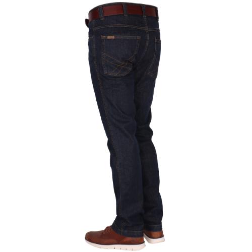 Spijkerbroek Trucker Dark Stretch donkerblauw maat W36/L36 product photo https://media.isero.nl/Isero-IseroNL-Site/images/L/542069_3.jpg L