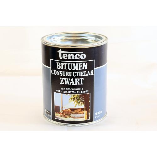 Constructielak bitumen zwart 1000ml product photo
