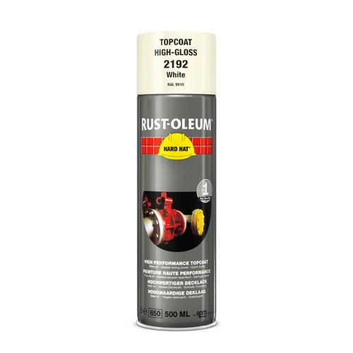 Lakspray Hard Hat 500ml 2192 RAL 9010 zuiverwit product photo
