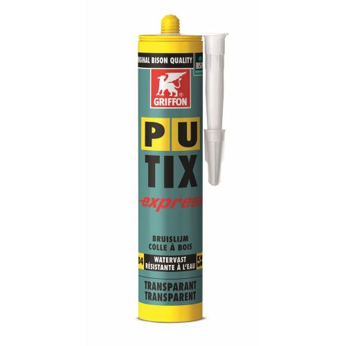 Houtlijm PU-TIX express transparant 340g product photo