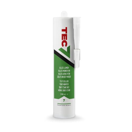 Tec7 lijm- afdichtingskit wit 310ml product photo