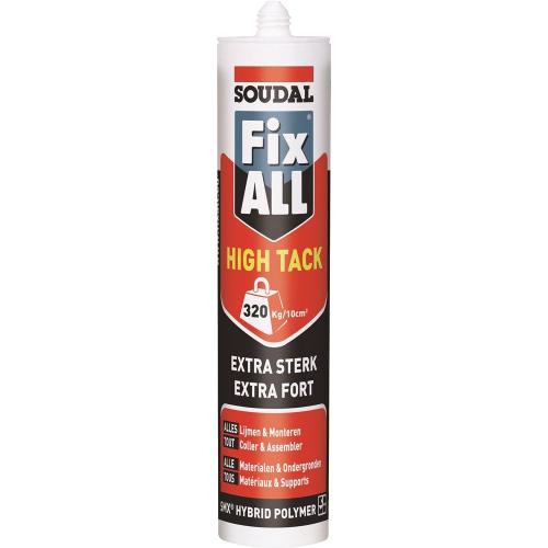 Soudal lijmkit wit 290ml Fix All High Tack product photo