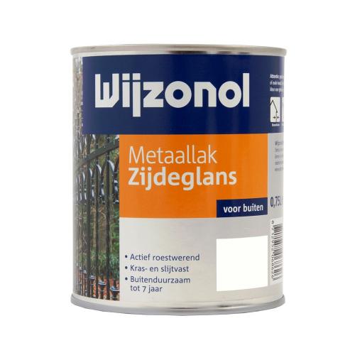 Metaallak zijdeglans RAL 9010 0.75l product photo