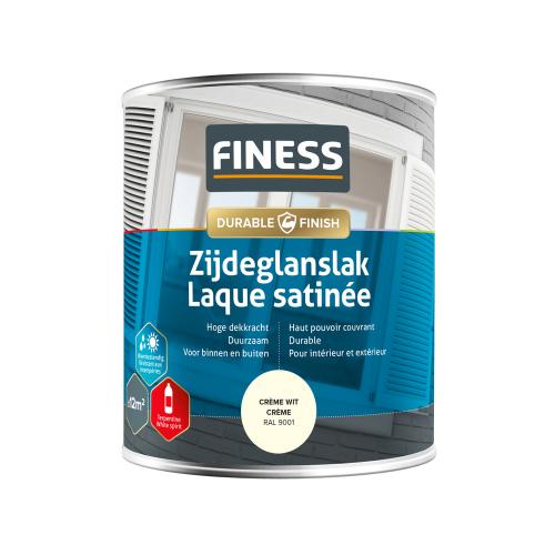 Zijdeglanslak binnen/buiten 750ml Crème wit RAL9001 product photo