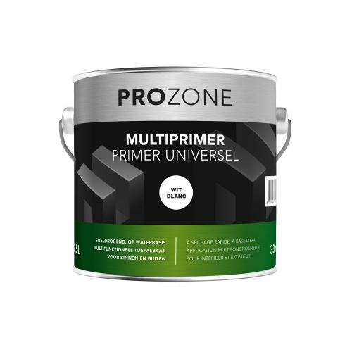 Multiprimer binnen/buiten 2.5l Wit product photo