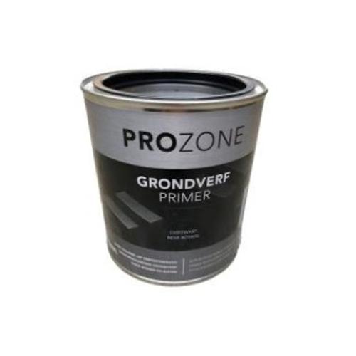 Grondverf acryl binnen/buiten 750ml Zwart product photo