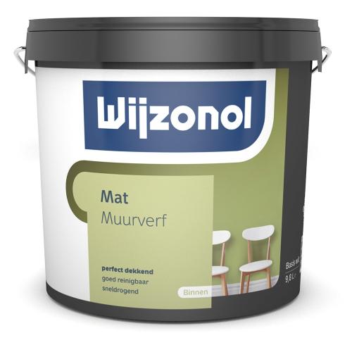 Interieur muurverf mat wit 1l product photo