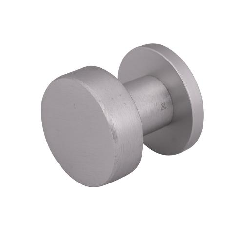 Noxxa aluminium voordeurknop 1707 vast op rozet rond 50mm - kleur F1 mat product photo